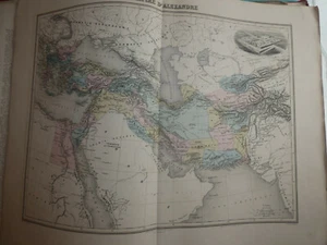 CARTE NOUVEL ATLAS ILLUSTRE 1891 DESBUISSON MARTINEAU europe politique - Photo 1/1