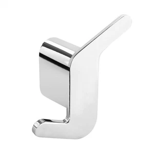Gancho para ropa BORGANIC acero inoxidable pulido para baño y cocina >> para perforar - Imagen 1 de 2