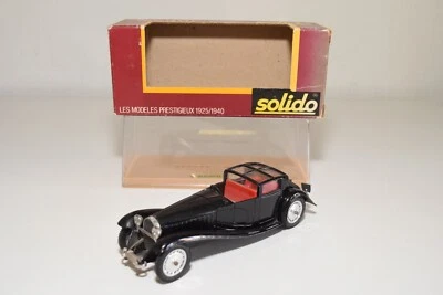 A23 1:43 sólido Bugatti Royale 1930 negro como nuevo en caja - Imagen 1 de 4
