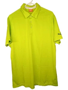 Puma Sport Lifestyle Herren Medium Poloshirt Kurzarm limettengrün Active Golf  - Bild 1 von 15