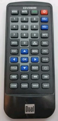 Original Dual XDVD8281 Remote Control - Image 1 of 3