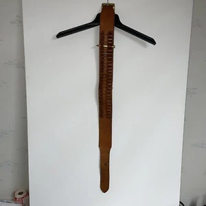 Vintage Leather Ammunition Cartridge Belt Hand Crafted 25 Loops.   READ - Picture 1 of 23