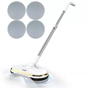 Mops For Floor Cleaning Electric Mop With 180ml Water Tank & Led Headlight Cordl - Picture 1 of 6