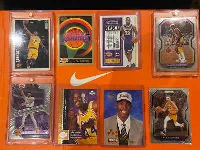 📈LAKERS— KOBE BRYANT- LEBRON- AD - MAGIC— Great Investment Rookie Cards Inserts - Image 1 of 4
