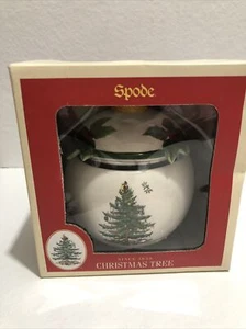 SPODE CHRISTMAS TREE COVERED CANDY DISH NIB (bin 2) - Picture 1 of 3