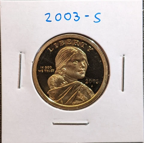 2003-S Sacagawea Dollar - Proof Cover