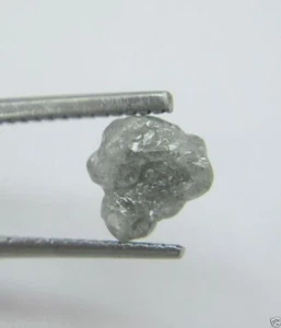 1.05CTS/1 PIEZA DIAMANTE RUGOSO GRIS CRUDO REAL NATURAL SIN CORTAR - Imagen 1 de 4