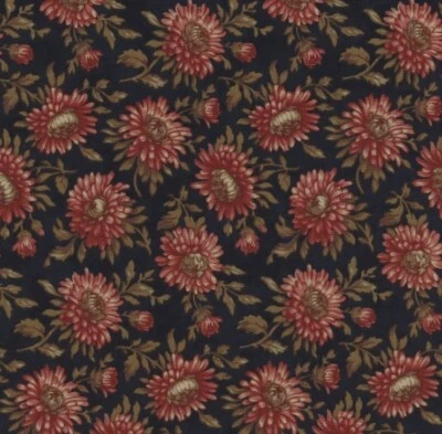 BTHY Brannock & Patek Moda Vintage Primitive Folk Art Say It With Flowers Mums - Image 1 of 2