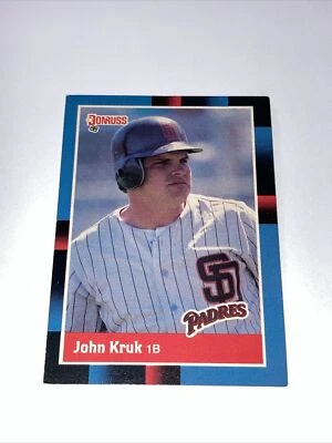 1988 Donruss - #205 John Kruk - Image 1 of 4