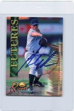 2000 Royal Rookies #22 Christian Parker Yankees Signed Auto *J858