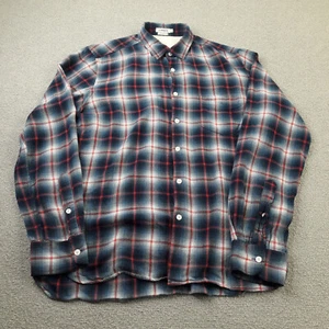J. Lindeberg Mens Shirt Large Check Slim Fit Casual Button Up Western Style Top - Picture 1 of 12