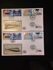 1994 CHANNEL TUNNEL BENHAM BLCS94 OFFICIAL PAIR FDC'S & UK/FRANCE SHS'S 