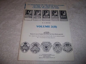 Catalogue of Revenue Stamps of U.K., Isle of Man, Channel Islands and Eire Vol 2 - Picture 1 of 2
