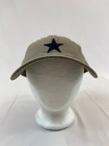 Cappello da baseball Abercrombie cappello con fibbia verde stella cinturino in pelle usura regolabile - Foto 1 di 10