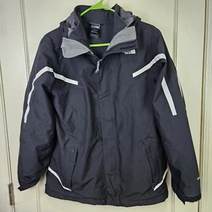 The North Face HyVent Triclimate 3 in 1 Jacket Boy's Size XL 18/20 Black Hood - Picture 1 of 5