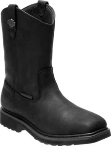BOTA DE MOTOCICLETA HARLEY DAVIDSON ALTMAN PARA HOMBRE PUNTERA COMPUESTA IMPERMEABLE D93563 NUEVA - Imagen 1 de 8