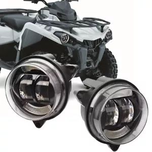 For Can-Am Outlander 500 650 2012-2022 LED Headlight Dimming Beam with DRL - Picture 1 of 12