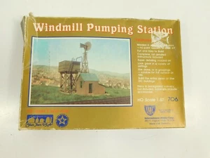 IHC Windmill Pumping Station HO Scale Building Kit New Open Box #706 - Picture 1 of 2