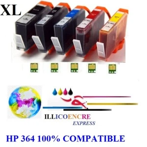 Cartouche encre compatible Hp 364 pour imprimante Photosmart 5510 5515 5520 - Photo 1/1