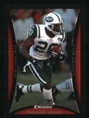Thomas Jones 2008 Bowman Chrome #BC149 Football Card - Image 1 of 2