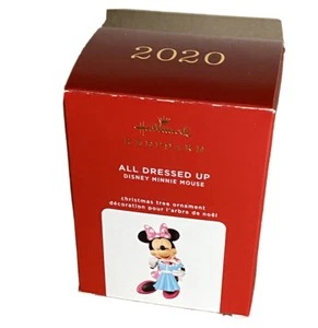 2020 Keepsake Ornament - Minnie Mouse -All Dressed Up-New - Picture 1 of 4