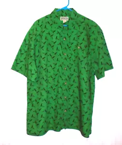 Camicia da trading Duluth uomo XL con bottoni manica corta tosaerba verde ottime condizioni - Foto 1 di 11