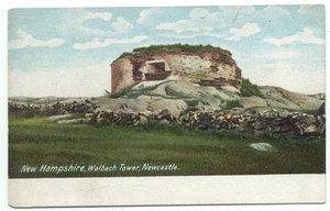 Walbach Tower Newcastle NH Postcard New Hampshire - Picture 1 of 2