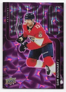 25/26 UPPER DECK SERIES 1 DAZZLERS PINK Hockey (#DZ1-DZ50) U-Pick From List - Picture 1 of 3