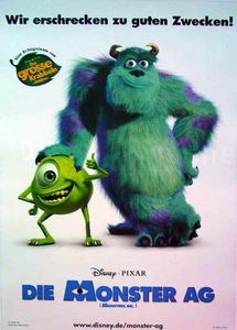 Die Monster AG - John Goodman - Billy Crystal - Filmposter 37x53cm gerollt - Picture 1 of 1