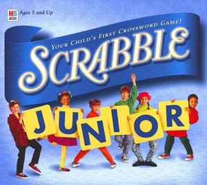 Juego de mesa Scrabble Junior primera palabra para niños de colección 1999 sellado de fábrica - Imagen 1 de 3