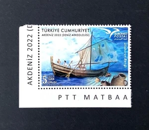 Turchia 2022 Turkey Archeologia Marittima Nave Vela Euromed Voiler Velero Velie - Foto 1 di 1