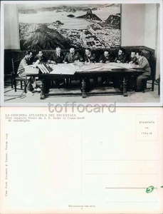 AVIAZIONE CIVILE-ITALO BALBO-CROCIERA ATLANTICA DECENNALE 1933-RAPPORTO-D4-42 - Picture 1 of 1