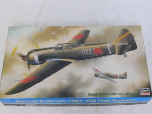 Kit Modelo Plástico 1/48 Hasegawa Kawasaki Ki-100-I Otu TONY 59th Flight Regiment - Imagen 1 de 2