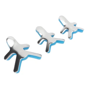 Metal Finger Support Finger Knuckle, 3pcs Frog Type Finger Splint Straighteni... - Picture 1 of 9