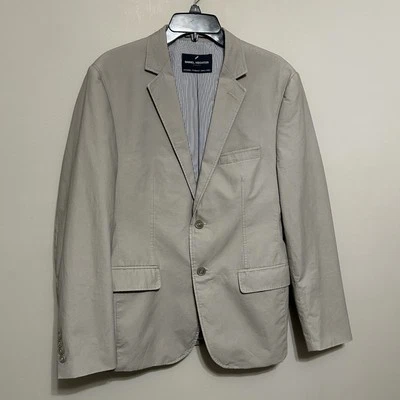 Daniel Hechter Men’s 40S Blazer Sport Coat with Inside Pockets Cream Tan Beige - Image 1 of 4