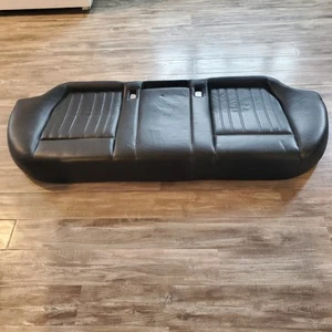 2000-2003 BMW E39 M5 Rear Seat Bottom Bench Pad Black Leather OEM - Picture 1 of 3