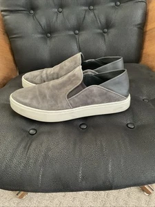 Vince Gray Slip On Tennis Shoes Loafers Size 6.5M - Picture 1 of 6