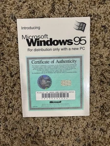 Microsoft Windows 95  NEW FACTORY Sealed - Picture 1 of 1
