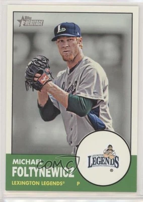 2012 Topps Heritage Minor League Edition Mike Foltynewicz Michael #64 - Image 1 of 2