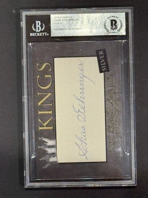 Charlie (Chas.) Autógrafos históricos Gehringer 2018 HA Kings corte automático 11/13 patio Foto 1 de 2