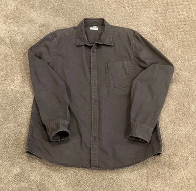 Arizona Jean Co. Camisa de Trabajo Pesado O Informal Talla XLT - Gris Calidad Superior Foto 1 de 4