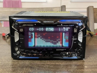 Kenwood DPX-9000MJ 2DIN CD 3MD Cubierta Revisada Probada Excelente Estado Foto 1 de 4