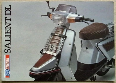 YAMAHA SALIENT DL 49cc MOPED Sales Brochure c1984 #LIT-3MC-0107803-84E - Image 1 of 2