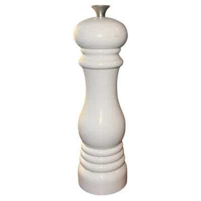 "Molino de sal de repuesto para cocina Le Creuset 8""H blanco buen estado probado" Foto 1 de 4