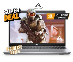 Dell Precision 15.6" NVIDIA Gaming Laptop - Intel Core i7 64GB RAM 4TB SSD Win11 - Picture 1 of 13