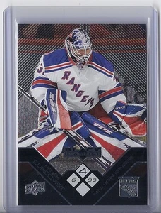2008-09 Upper Deck Black Diamond Henrik Lundqvist Ud Quad SP #180 Rangers - Bild 1 von 1