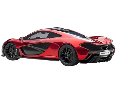 Mclaren P1 Volcano Red with Carbon Top 1/12 Model Car by Autoart - Image 1 of 4