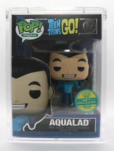Funko Pop! Digital #134 Teen Titans Go! Aqualad LE 1800 + PopShield Rüstung - Bild 1 von 7