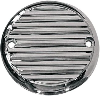 Крышка с ребристыми наконечниками Joker Machine 1984-99 Harley Big Twin 2004-17 XL хромированная  - Изображение 1 из 2