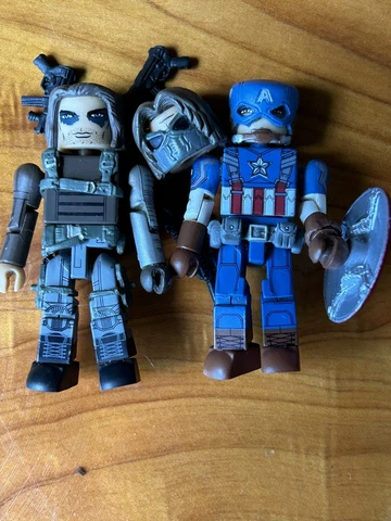 Marvel Minimates Series 55 Captain America Window Soldier Movie Winter Soldier Cover